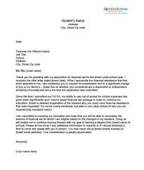 Sample Financial Aid Appeal Letter Lovetoknow Financial Aid For College Financial Aid Student Grants