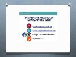 Check spelling or type a new query. Kelebihan Berinfaq Pengenalan Waqaf Saham Larkin Sentral Merupakan