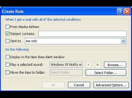 How do i create an email rule? How To Create Rules In Outlook 2016 Youtube