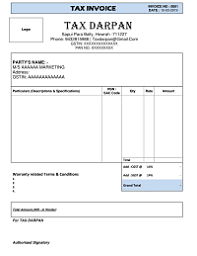 Invoice Template Word Excel Pdf Format Free Download