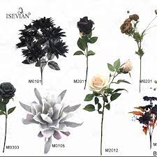 Real touch flowers is the term typically used to refer to the newest generation of artificial flowers which not only look, but feel realistic. Isevian Holiday Decoration Flowers Wholesale Funeral Black And Brown Silk Rose Artificial Flower Black For Sale Buy Black Flower Black Rose Funeral Flowers Product On Alibaba Com