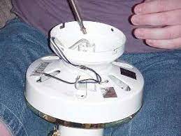 Turn on fan and watch for wobbles. Ceiling Fan Installation
