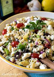 Mediterranean Pasta Salad Recipe With Images Classic Pasta Salad Mediterranean Pasta Salads Delicious Salads