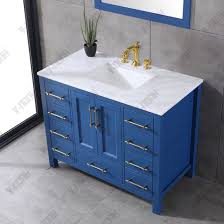 Signaturehardware.com has been visited by 10k+ users in the past month China 42inch High End Luxury Design Solid Wood Bathroom Vanity Floor Standing Cabinet China Transitional Wall Mounted