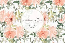 Maybe you would like to learn more about one of these? Watercolor Peach Floral Clipart Set Watercolor Floral Pattern Clip Art Floral Watercolor