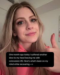 One month ago today I suffered another blow to my head leaving me with  concussion #6. Here's what's been