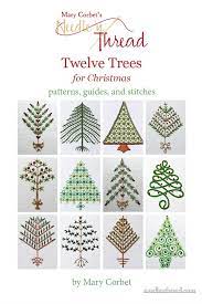 Printable free christmas tree cross stitch patterns. Mary Corbet S Needle N Thread Twelve Trees For Christmas