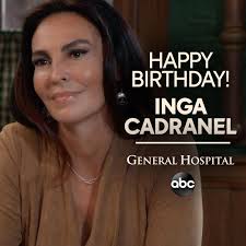 🎈Please help us wish Inga Cadranel a very Happy Birthday! 🎂🎁 #GH