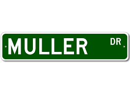 We did not find results for: Muller Drive Street Sign Personalized Custom Last Name Sign Aluminum Ebay