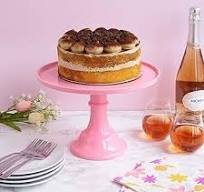 Twine Pink Melamine Cake Stand, Cupcake Stand, Home Decor, Food Service,  Dessert Accessory, Pink, Set of 1
