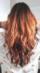 Cheveux couleur caramel avec meche blonde, meches 3 couleurs chatain roux blond. Hairstyle Ginger Autumn Rousse Roux Cheveux Coupe De Cheveux Cheveux Coiffure