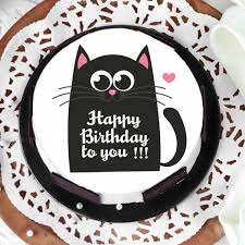 1486 x 1919 jpeg 348 кб. Order Black Cat Birthday Cake Half Kg Online At Best Price Free Delivery Igp Cakes