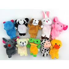 Raylinedo Small Size Zoo Animals Set Sock Glove Soft Cute Hand Finger Puppets Sack Plush Toy Kids Entertainment For Puppets Zoo Animals Kids Entertainment