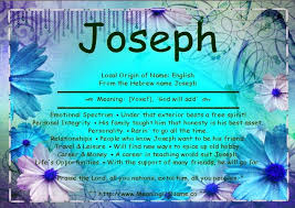 Joseph Meaning Of Name Joseph Meaning Names With Meaning Joseph Name