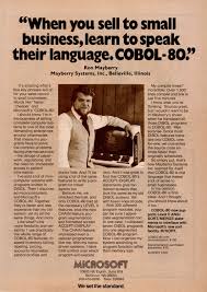 Microsoft Cobol 80 January 1981 Ahh Cobol One Of My First Languages Lf In 2019 Old Technology Old Computers Microsoft