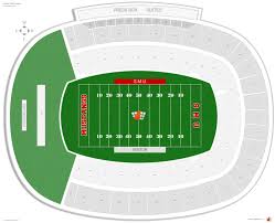 gerald ford stadium smu seating guide rateyourseats com