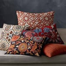 The Company Store Embroidered Decorative Pillow Cover In Multi Embroidered Flower 16 In X 24 Pillow Covers Embroidered Pillow Covers Decorative Pillow Covers