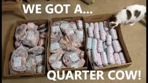 What's left is about 450 lbs of meat in a whole cow (or 225 lbs per side). We Got A Quarter Cow Everything You Want To Know Youtube