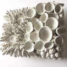 Sea Life Clay Wall Sculpture Etsy Clay Wall Sculpture Clay Ceramic Wall Art