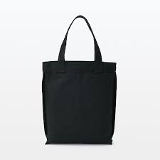 TÚI TOTE DÁNG CAO NONE Đen | MUJI