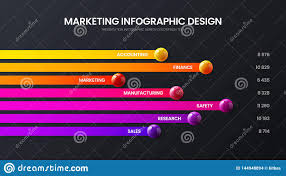 Business 7 Option Infographic Vector Illustration Marketing