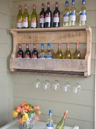 But, they always have their one or two bottles of wine sitting on the counter. How To Make A Wine Rack From A Wood Pallet Hgtv