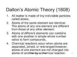 Dalton's atomic theory was accepted by many scientists almost immediately. Ppt Dalton S Atomic Theory 1808 Powerpoint Presentation Free Download Id 5925588