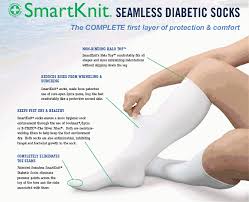 Smartknit Seamless Over The Calf Knee High Diabetic Socks