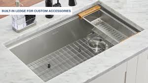 elkay crosstown workstation stainless