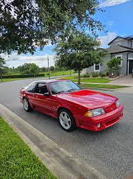Image result for Bright Red 1991 Mustang