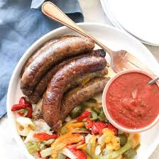 1 cup of marinara sauce. Easy Crock Pot Slow Cooker Sausage And Peppers Recipe Wicked Spatula