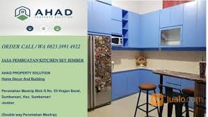 Simak inspirasi desainnya di sini, yuk! Harga Kitchen Set Interior Jember Kab Jember Jualo