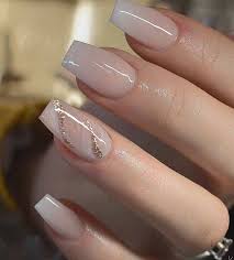 Whether you are looking for stylishly elegant nails combining french tips with little white hearts; Stunning Wedding Nail Ideas To Match A Wedding Dress Fab Wedding Dress Nail Art Designs Hair Colors Cakes
