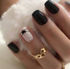 28 Perfect And Outstanding Nail Designs For Winter 2020 In 2020 Solid Color Nails Natural Acrylic Nails Short Acrylic Nails
