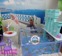 Barbie was submerged in water overnight and no change to her bathing suit. Furniture For Barbie Doll House Swimming Pool 1 6 Bjd Accessories Princesas Home Plastic Play Set Casa Bonecas Baby Diy Toys Doll Swimming Pool Plastic Play Setfor Barbie Aliexpress