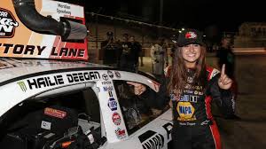 Et from bristol motor speedway. Hailie Deegan Makes History With Nascar K N Pro Series West Win