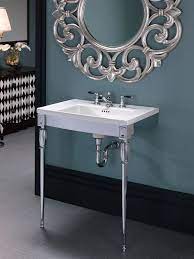Custom stainless steel (3) bowl farm house sink. New Basin Stand Collection From Imperial Bathrooms Offers Design Centrepiece Imperial Bathrooms
