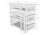 Built In Three Tier Bunk With Curtains