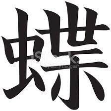 蝶 has 15 strokes, and is the 1750th most common kanji in japanese. Vektor Japanische Kanji Zeichen Schmetterling Stock Vektorgrafik Freeimages Com