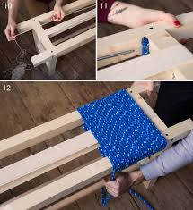 Banc Corde Leroymerlin Tuto Part 2 Structure Bois Et Corde Meuble A Fabriquer Soi Meme Diy Petit Banc