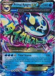 Primal Kyogre Ex 55 160 Oversized Jumbo Pokemon Promo Holo Rare Card Cool Pokemon Cards Pokemon Cards Pokemon Trading Card