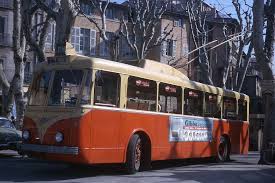 Jhm 1964 0058 Aix En Provence Terminus Du Trolleybus Aix Marseille Aix En Provence Provence Marseille