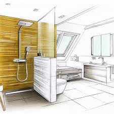 Agrobbuchtal Axor Duravit Wedi Croquis D Interieur Amenagement Maison Croquis Maison