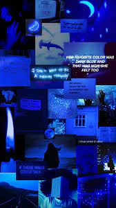 Pin By S H P R E S A On Dark Blue Aesthetic Blue Aesthetic Pastel Cute Blue Wallpaper Blue Wallpaper Iphone