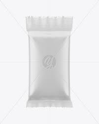 Snack Package Mockup In Bag Sack Mockups On Yellow Images Object Mockups
