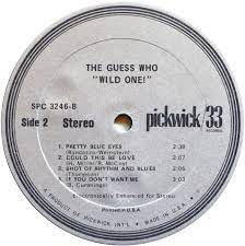 Vinyl Album - The Guess Who - Wild One! - Pickwick/33 - USA