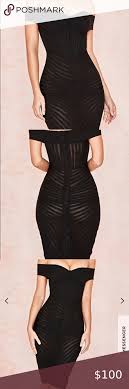 House Of Cb Camellia Dress Size 10 12 Large In 2020 Dresses House Dress Bodycon Dress