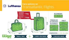 luggage with lufthansa prices weights and dimensions