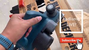 Maybe you would like to learn more about one of these? Okatz Wood Planer Woodworking Electric Planer Mesin Ketam Kayu Elektrik Youtube