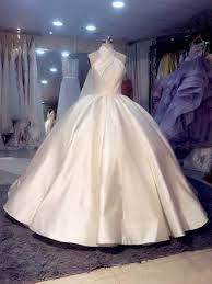 Ball Gown Wedding Dresses Romantic Halter Open Back Luxury Simple Big Bridal Gown Jkw307 Ball Gowns Wedding Ball Gown Wedding Dress Halter Top Wedding Dress